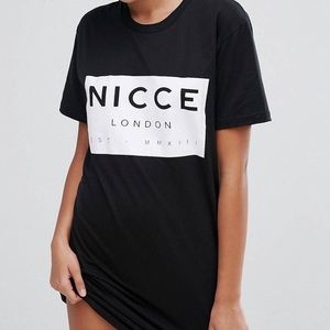 NICCE Logo T-shirt Dress